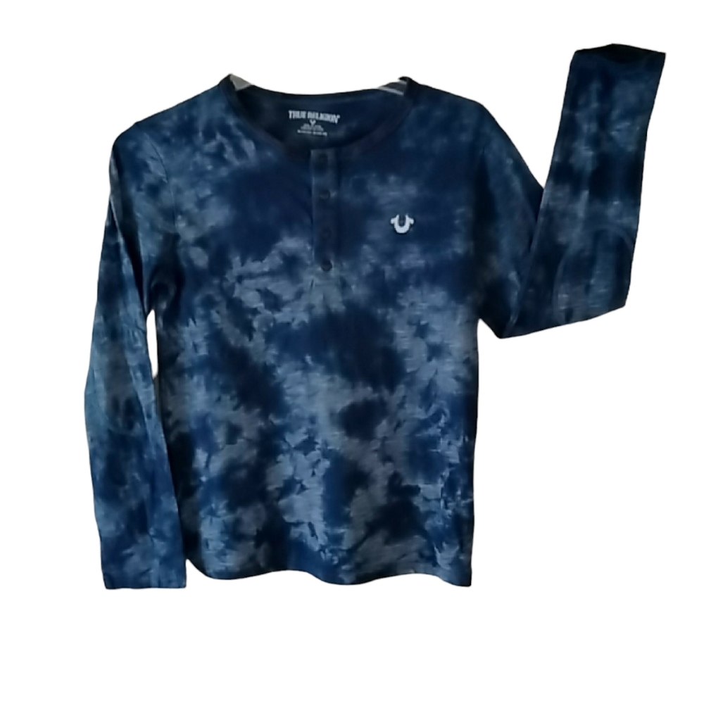 True Religion henley indigo boys M